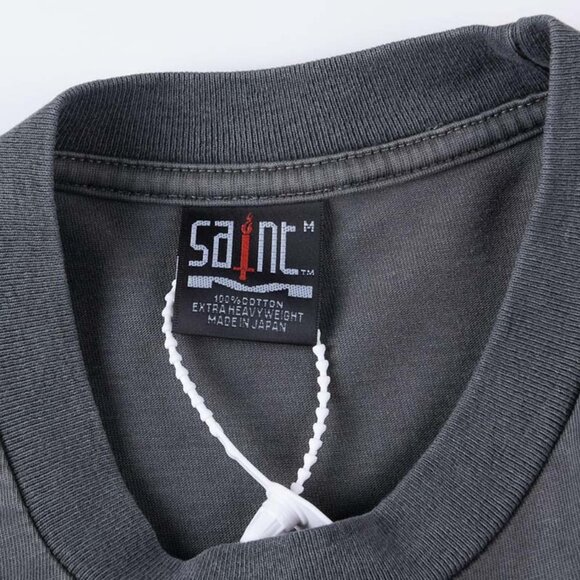 CPFM.XYZ Smiley Face Washed Short Sleeves Gray - Picture 8 of 9